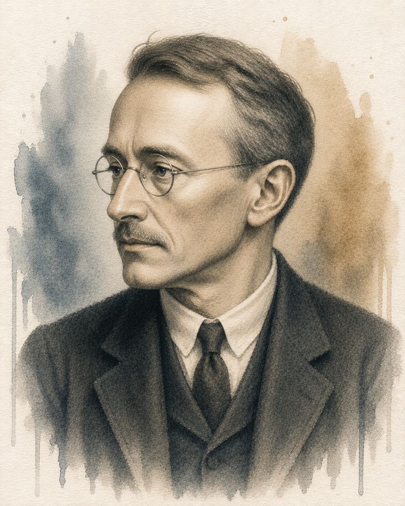 Portrait Hermann Hesse