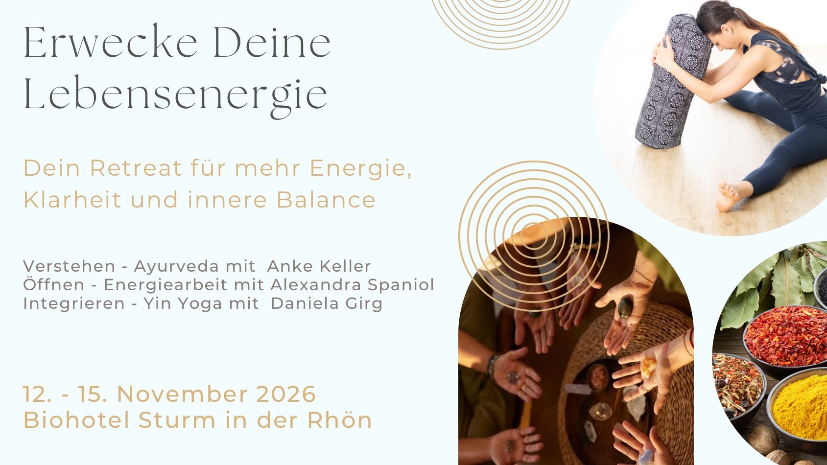 Erwecke Deine Lebensenergie - Retreat in der Rhön
